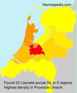 Surname Liesveld in Netherlands Surname Liesveld in Netherlands