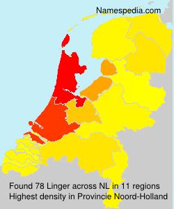 Surname Linger in Netherlands Surname Linger in Netherlands
