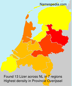 Surname Lizer in Netherlands Surname Lizer in Netherlands