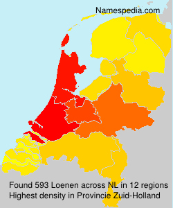 Surname Loenen in Netherlands