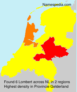 Surname Lombert in Netherlands Surname Lombert in Netherlands