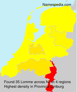 Surname Lomme in Netherlands Surname Lomme in Netherlands
