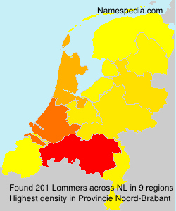 Surname Lommers in Netherlands Surname Lommers in Netherlands