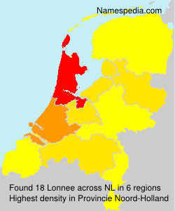 Surname Lonnee in Netherlands Surname Lonnee in Netherlands