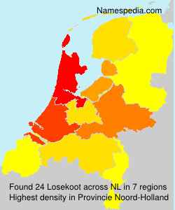 Surname Losekoot in Netherlands Surname Losekoot in Netherlands