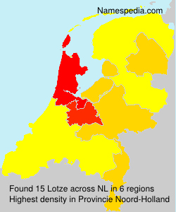 Surname Lotze in Netherlands Surname Lotze in Netherlands