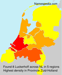 Surname Luckerhoff in Netherlands Surname Luckerhoff in Netherlands