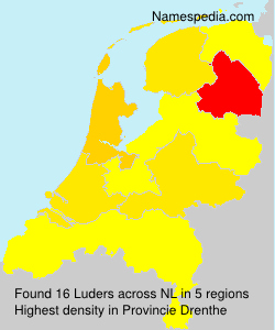 Surname Luders in Netherlands Surname Luders in Netherlands
