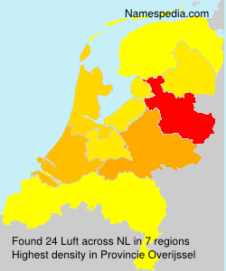 Surname Luft in Netherlands Surname Luft in Netherlands