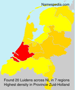 Surname Luidens in Netherlands Surname Luidens in Netherlands