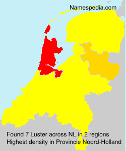 Surname Luster in Netherlands Surname Luster in Netherlands