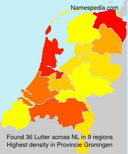 Surname Lutter in Netherlands Surname Lutter in Netherlands