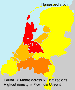 Surname Maare in Netherlands Surname Maare in Netherlands