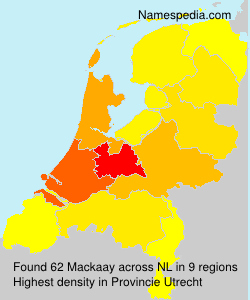 Surname Mackaay in Netherlands Surname Mackaay in Netherlands