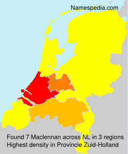 Surname Maclennan in Netherlands Surname Maclennan in Netherlands