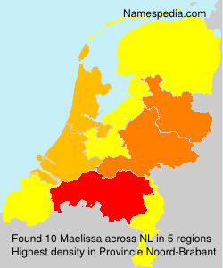 Surname Maelissa in Netherlands Surname Maelissa in Netherlands