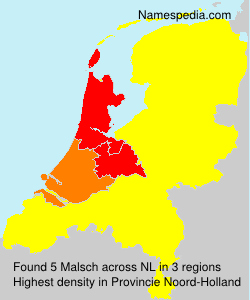 Surname Malsch in Netherlands Surname Malsch in Netherlands