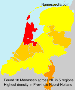 Surname Manassen in Netherlands Surname Manassen in Netherlands