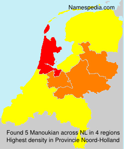 Surname Manoukian in Netherlands Surname Manoukian in Netherlands
