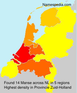 Surname Manse in Netherlands Surname Manse in Netherlands