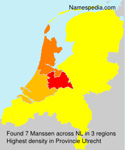 Surname Manssen in Netherlands Surname Manssen in Netherlands