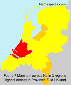Surname Marchetti in Netherlands Surname Marchetti in Netherlands