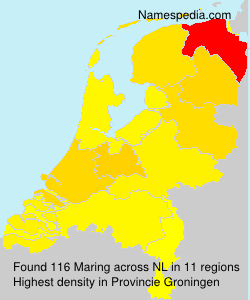 Surname Maring in Netherlands Surname Maring in Netherlands