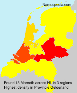 Surname Marneth in Netherlands