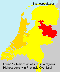 Surname Marsch in Netherlands Surname Marsch in Netherlands