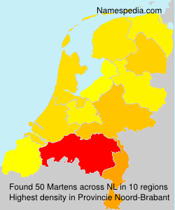 Surname Martens in Netherlands Surname Martens in Netherlands