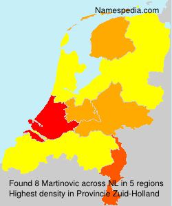 Surname Martinovic in Netherlands