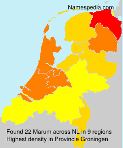 Surname Marum in Netherlands Surname Marum in Netherlands