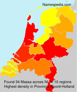 Surname Massa in Netherlands Surname Massa in Netherlands