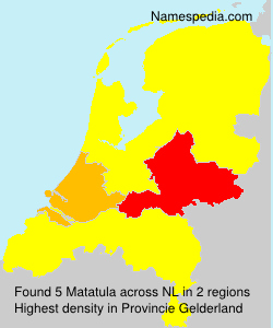 Surname Matatula in Netherlands Surname Matatula in Netherlands