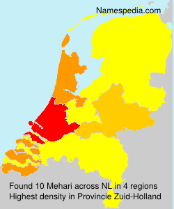 Surname Mehari in Netherlands Surname Mehari in Netherlands