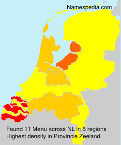 Surname Menu in Netherlands Surname Menu in Netherlands