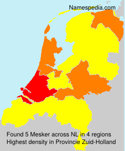 Surname Mesker in Netherlands Surname Mesker in Netherlands