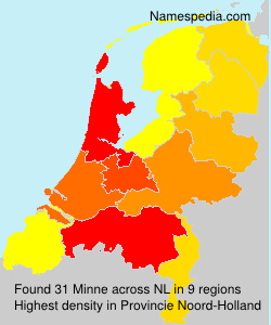 Surname Minne in Netherlands Surname Minne in Netherlands