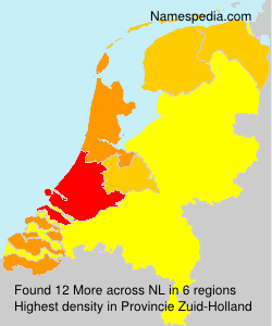 Surname More in Netherlands Surname More in Netherlands