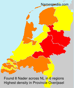 Surname Nader in Netherlands Surname Nader in Netherlands