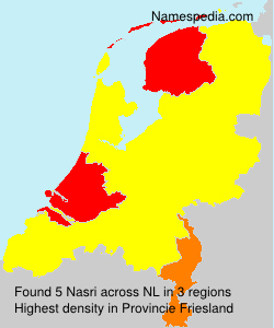 Surname Nasri in Netherlands Surname Nasri in Netherlands