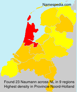 Surname Naumann in Netherlands Surname Naumann in Netherlands