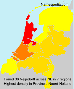 Surname Neijndorff in Netherlands Surname Neijndorff in Netherlands