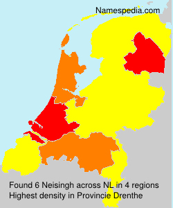 Surname Neisingh in Netherlands Surname Neisingh in Netherlands