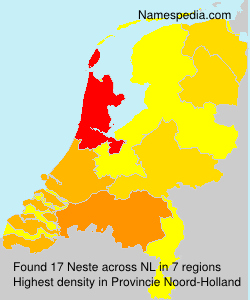 Surname Neste in Netherlands Surname Neste in Netherlands