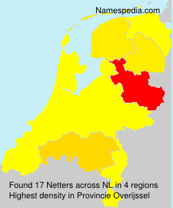 Surname Netters in Netherlands