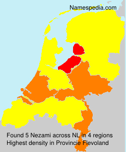 Surname Nezami in Netherlands Surname Nezami in Netherlands