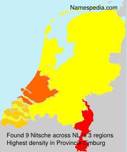 Surname Nitsche in Netherlands Surname Nitsche in Netherlands