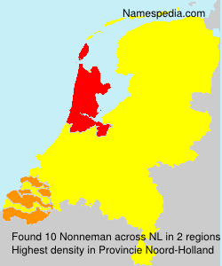 Surname Nonneman in Netherlands Surname Nonneman in Netherlands