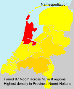 Surname Noom in Netherlands Surname Noom in Netherlands